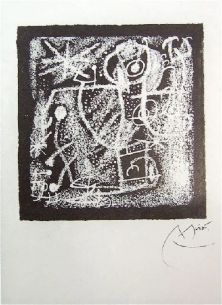 Lithograph Miró - LES ESSÈNCIES DE LA TERRA