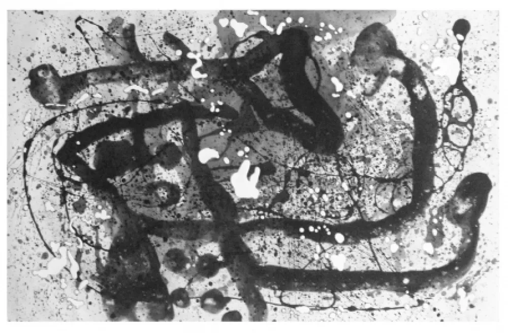 Etching Miró - Les géants