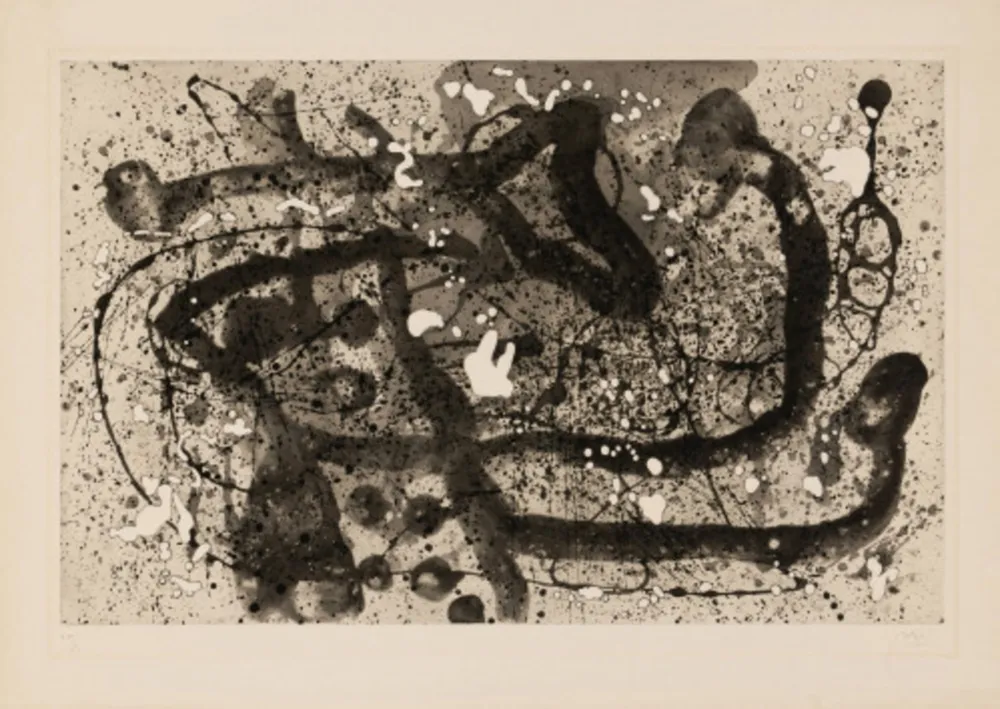 Aquatint Miró - Les Geants III