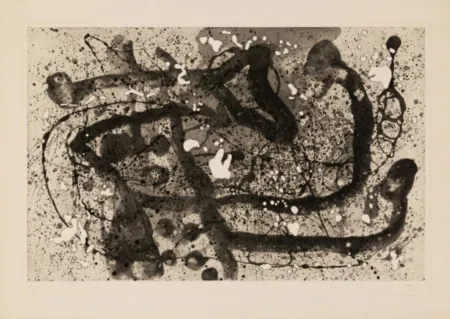 Aquatint Miró - Les Geants III