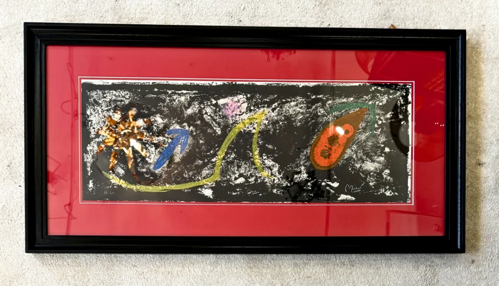 Lithograph Miró - Les Penalites De L'enfer Ou Les Nouvelles-Hebrides 