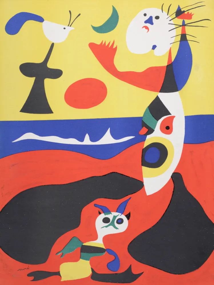 Lithograph Miró - L’Eté, 1938