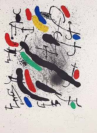 Lithograph Miró - Liberté des libertés