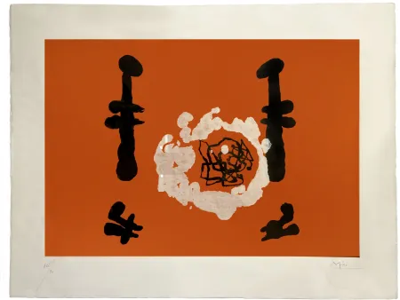 Aquatint Miró - 'L'Invention du feu'