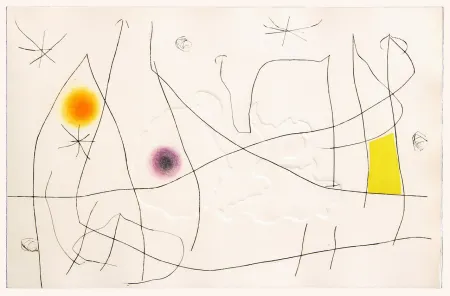 Drypoint Miró - L'issue dérobée