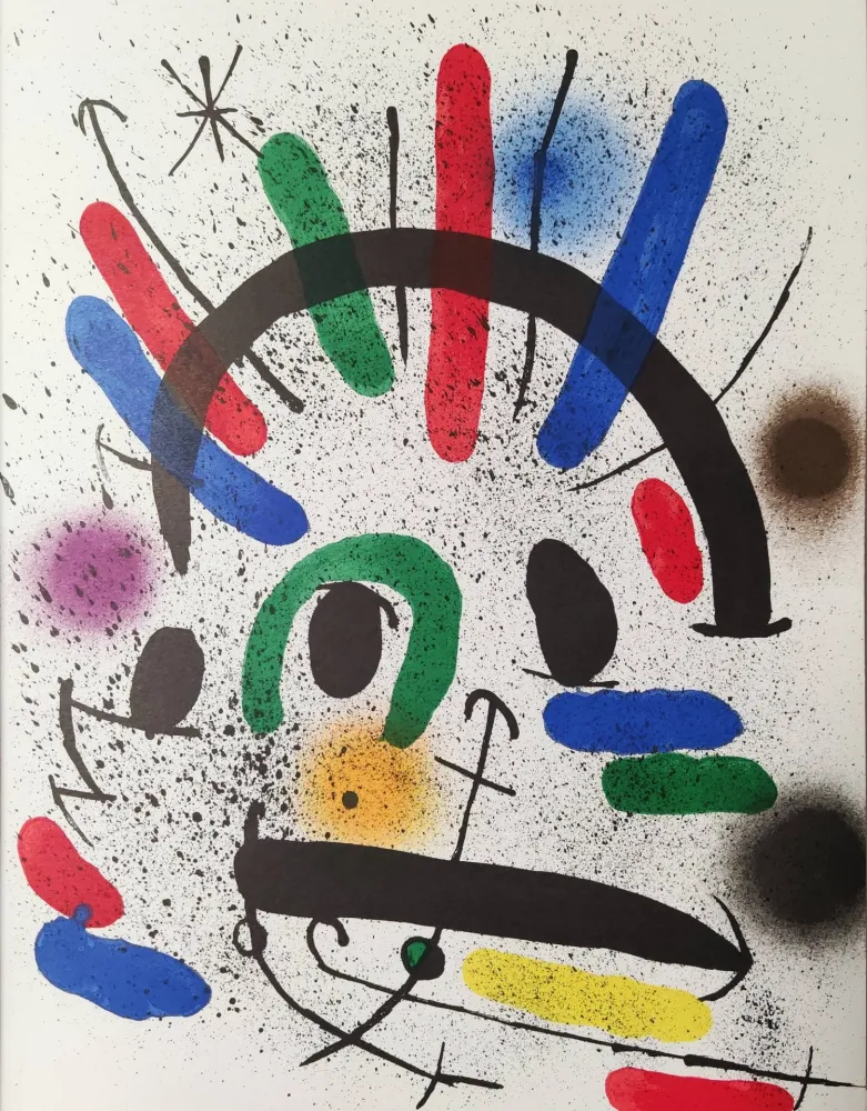Lithograph Miró - Litografía original II
