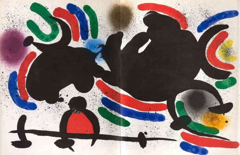 Lithograph Miró - Litografía original IV
