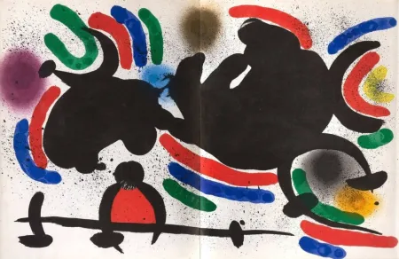 Lithograph Miró - Litografía original IV