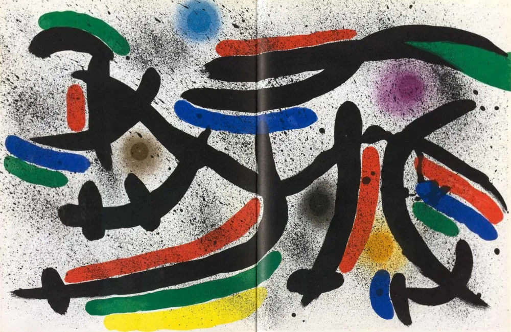 Lithograph Miró - Litografía original IX