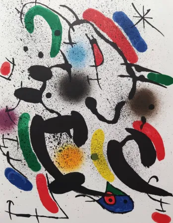 Lithograph Miró - Litografía original VI