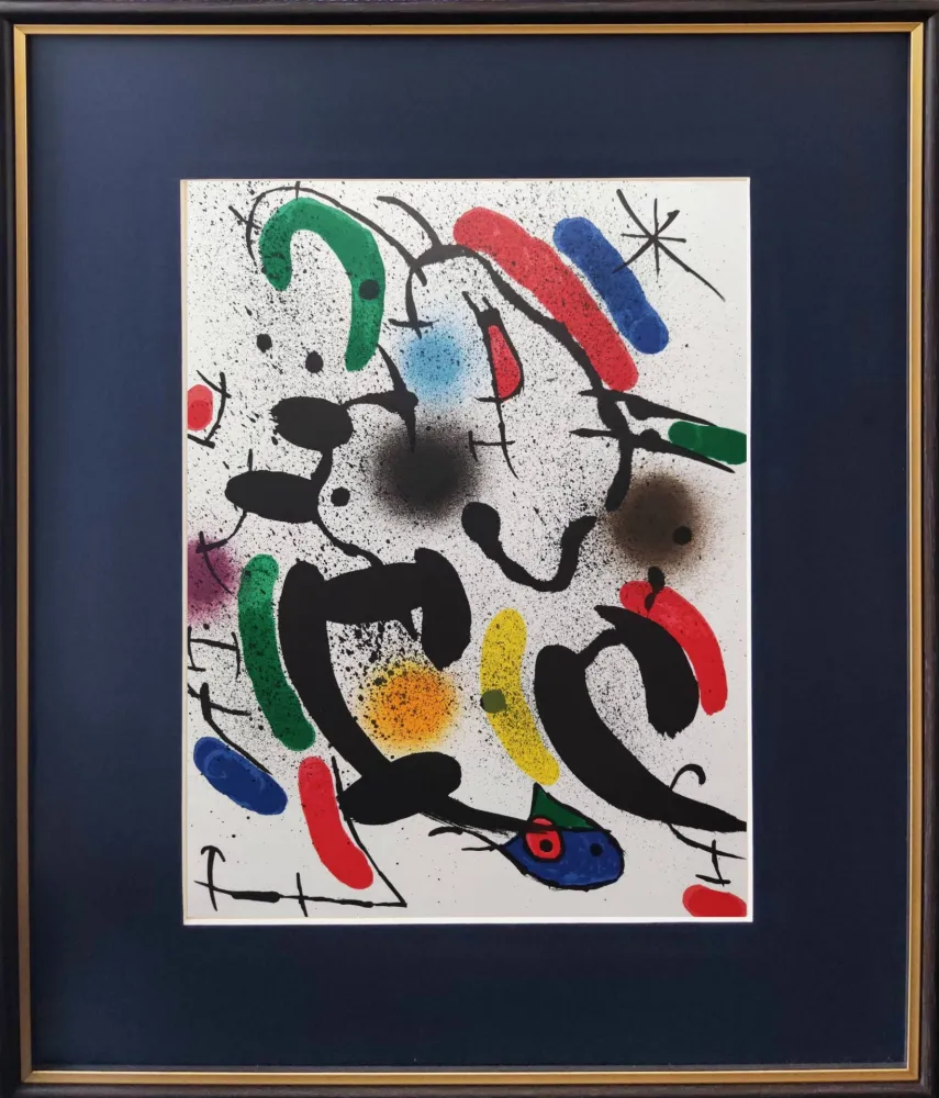 Lithograph Miró - Litografía original VI