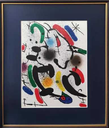 Lithograph Miró - Litografía original VI