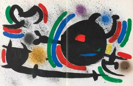Lithograph Miró - Litografía original X