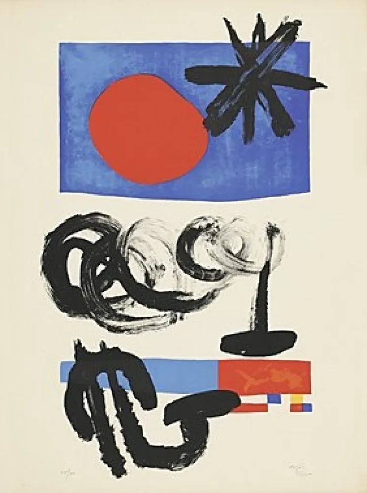 Lithograph Miró - 