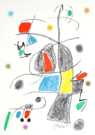 Lithograph Miró - Maravillas