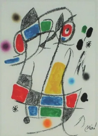 Lithograph Miró - Maravillas con variaciones acrosticas 1
