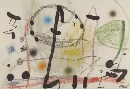Lithograph Miró - Maravillas con variaciones acrósticas 13