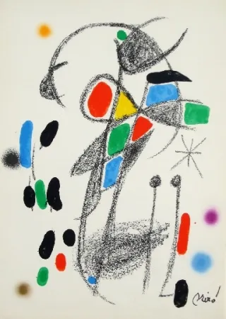 Lithograph Miró - Maravillas con variaciones acrosticas 18