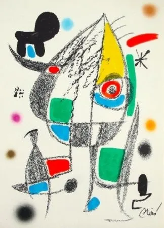 Lithograph Miró - Maravillas con variaciones acrosticas 20