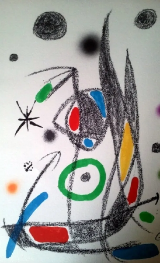 Lithograph Miró - MARAVILLAS CON VARIACIONES ACROSTICAS
