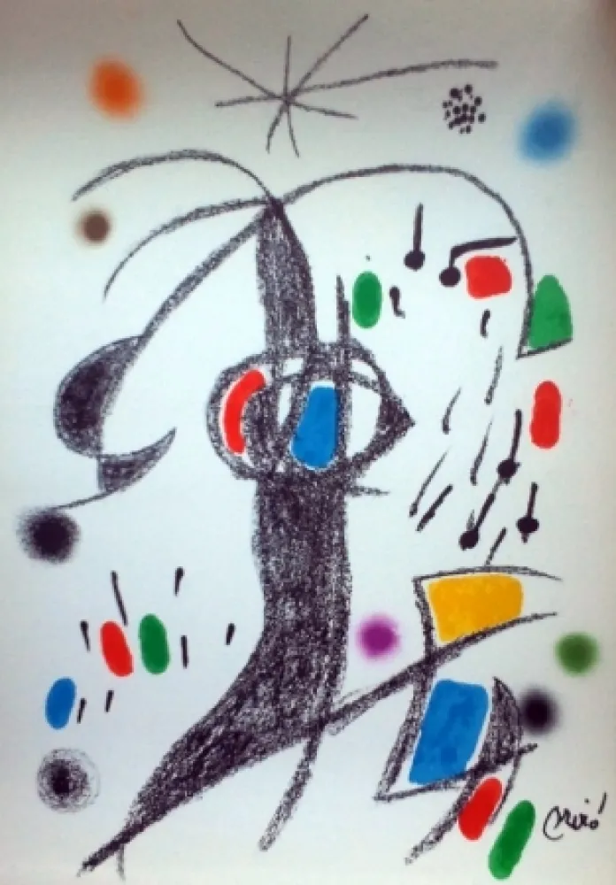 Lithograph Miró - MARAVILLAS CON VARIACIONES ACROSTICAS