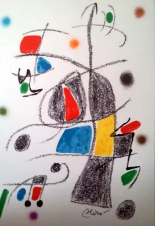 Lithograph Miró - MARAVILLAS CON VARIACIONES ACROSTICAS