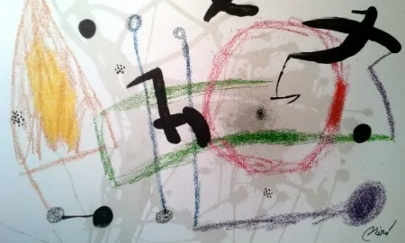 Lithograph Miró - MARAVILLAS CON VARIACIONES ACROSTICAS