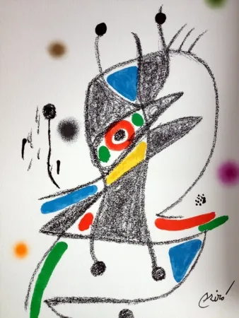 Lithograph Miró - MARAVILLAS CON VARIACIONES ACROSTICAS