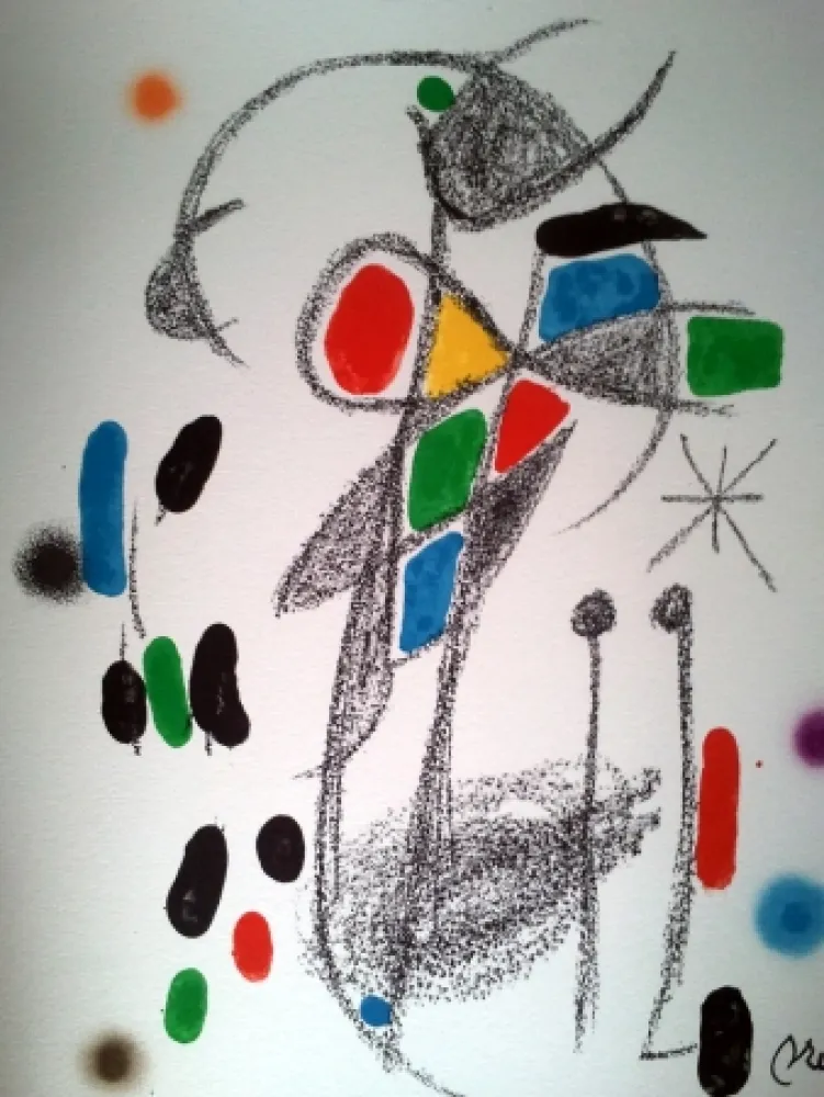 Lithograph Miró - MARAVILLAS CON VARIACIONES ACROSTICAS