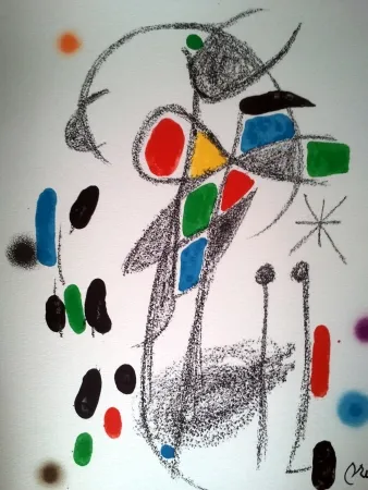Lithograph Miró - MARAVILLAS CON VARIACIONES ACROSTICAS