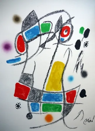 Lithograph Miró - MARAVILLAS CON VARIACIONES ACROSTICAS