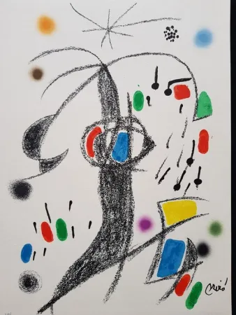 Lithograph Miró - Maravillas con variaciones acrósticas en el jardín de Miró - 19