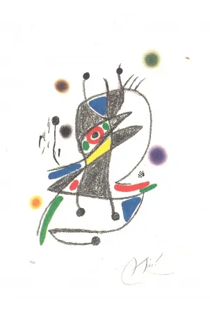 Lithograph Miró - Maravillas Con Variaciones Acrósticas En El Jardín De Miró