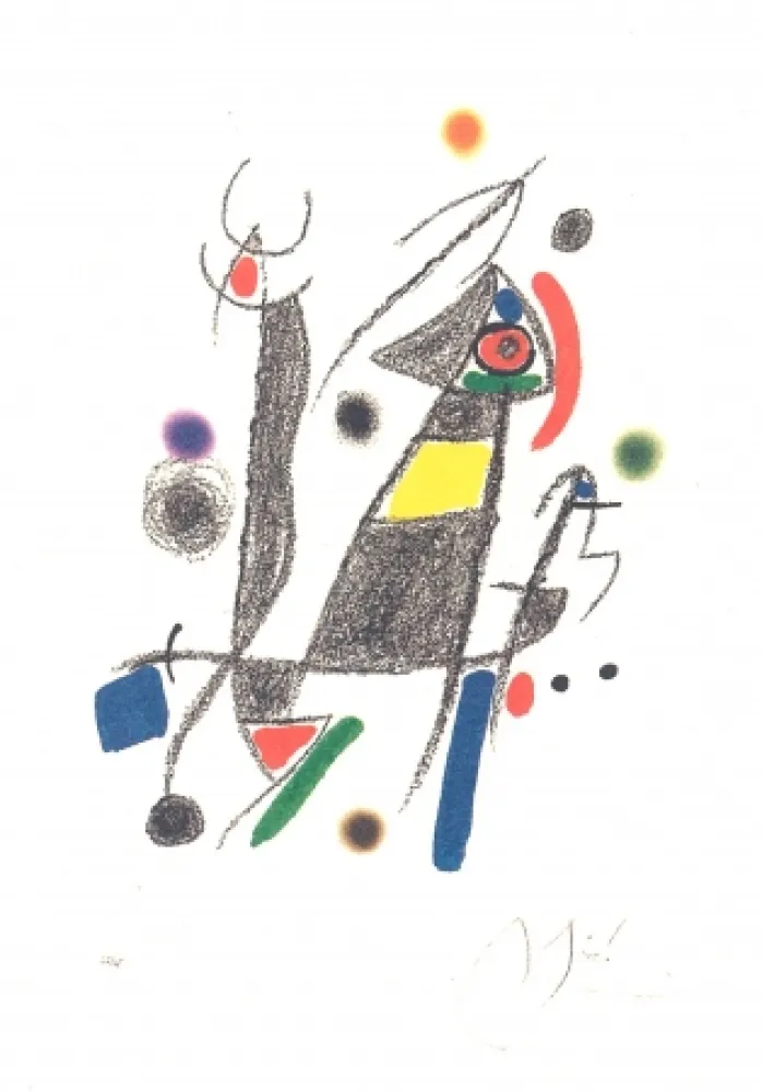 Lithograph Miró - Maravillas Con Variaciones Acrósticas En El Jardín De Miró