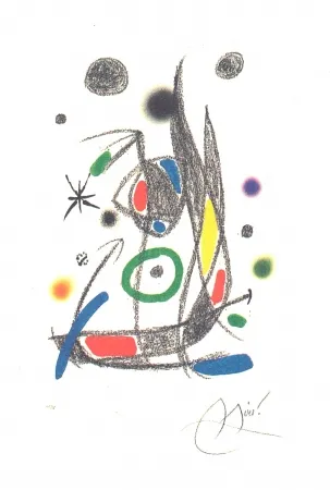 Lithograph Miró - Maravillas Con Variaciones Acrósticas En El Jardín De Miró