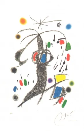 Lithograph Miró - Maravillas Con Variaciones Acrósticas En El Jardín De Miró