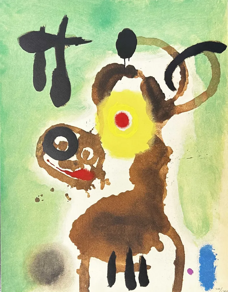 Lithograph Miró - Miro 1959-1960 