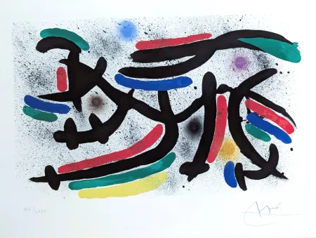 Lithograph Miró - Miro Lithographe I 