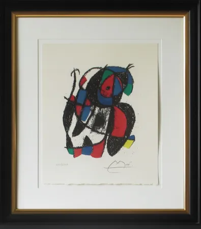 Lithograph Miró - Miro lithographe II