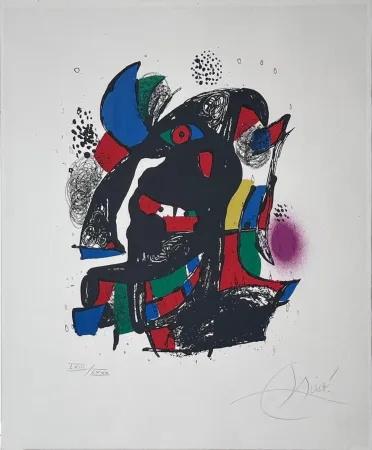 Lithograph Miró - Miro Lithographe IV 