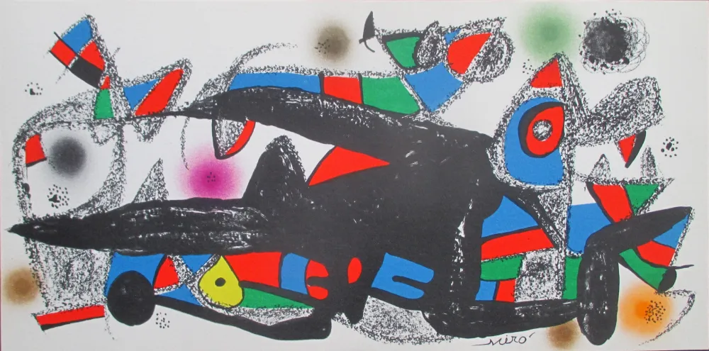 Lithograph Miró - Miro Sculpteur Danois