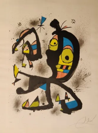 Lithograph Miró - Obra Gràfica