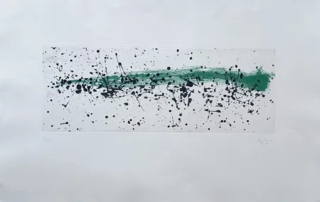 Aquatint Miró - Ouvrage du vent I 