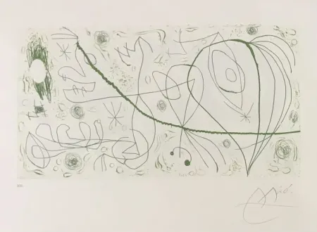 Engraving Miró - Picasso I Els Reventos