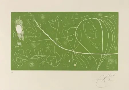 Engraving Miró - Picasso I Els Reventos 