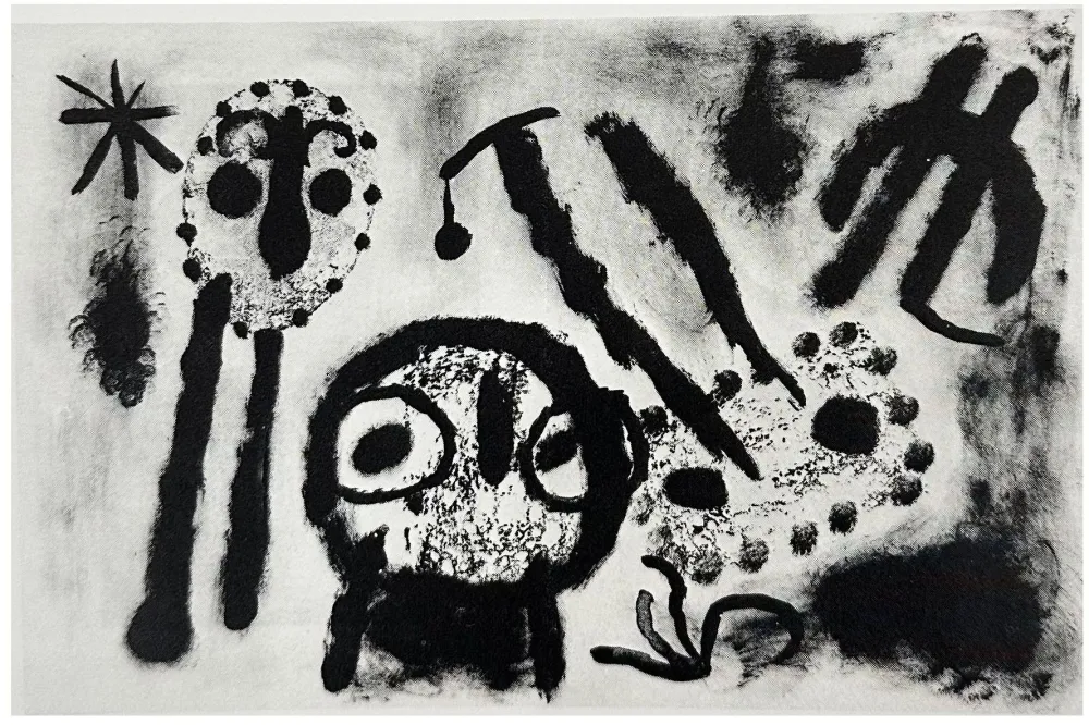 Lithograph Miró - Recent Paintings. New York: Pierre Matisse Gallery