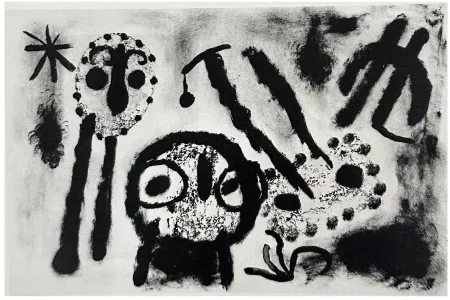 Lithograph Miró - Recent Paintings. New York: Pierre Matisse Gallery