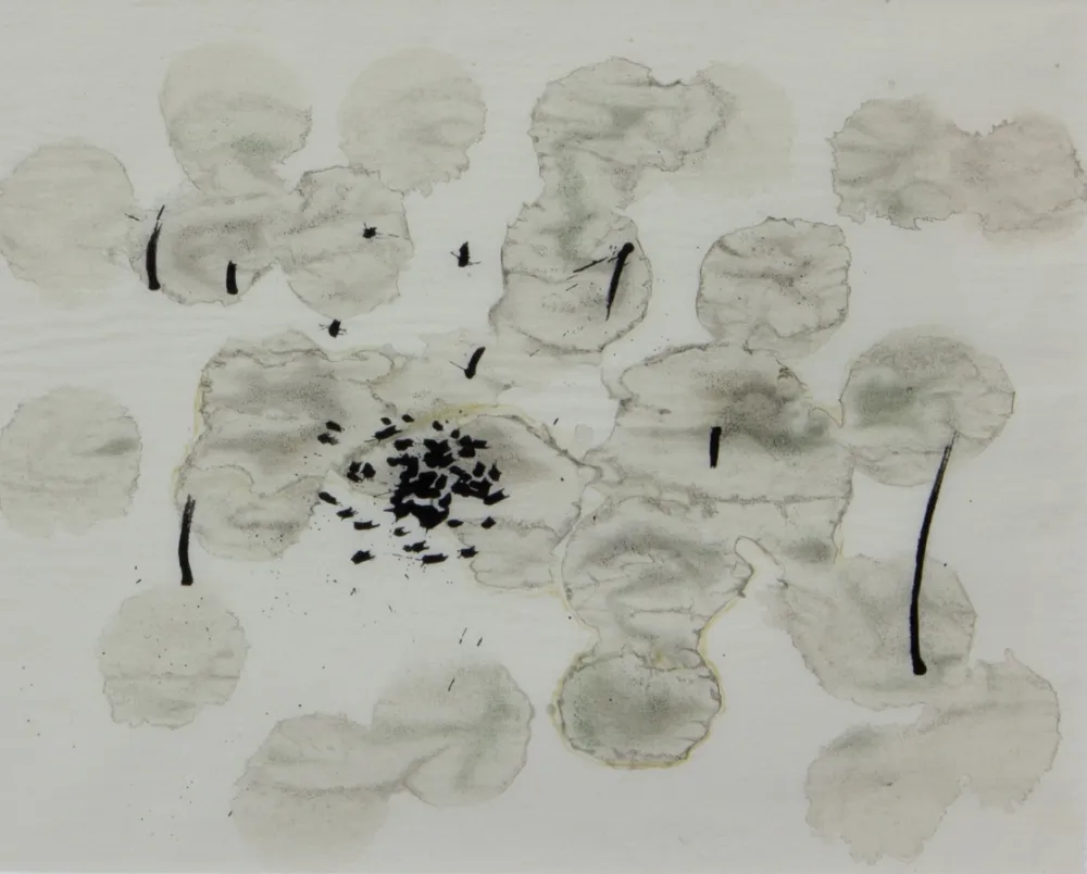 Lithograph Miró - TRACE SUR L'EAU