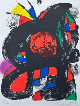 Lithograph Miró - Untitled, from Joan Miró Lithographs IV