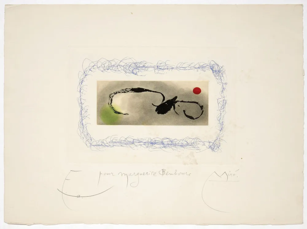 Etching And Aquatint Miró - Without the Sun, Heraclitus of Ephesus, 1965